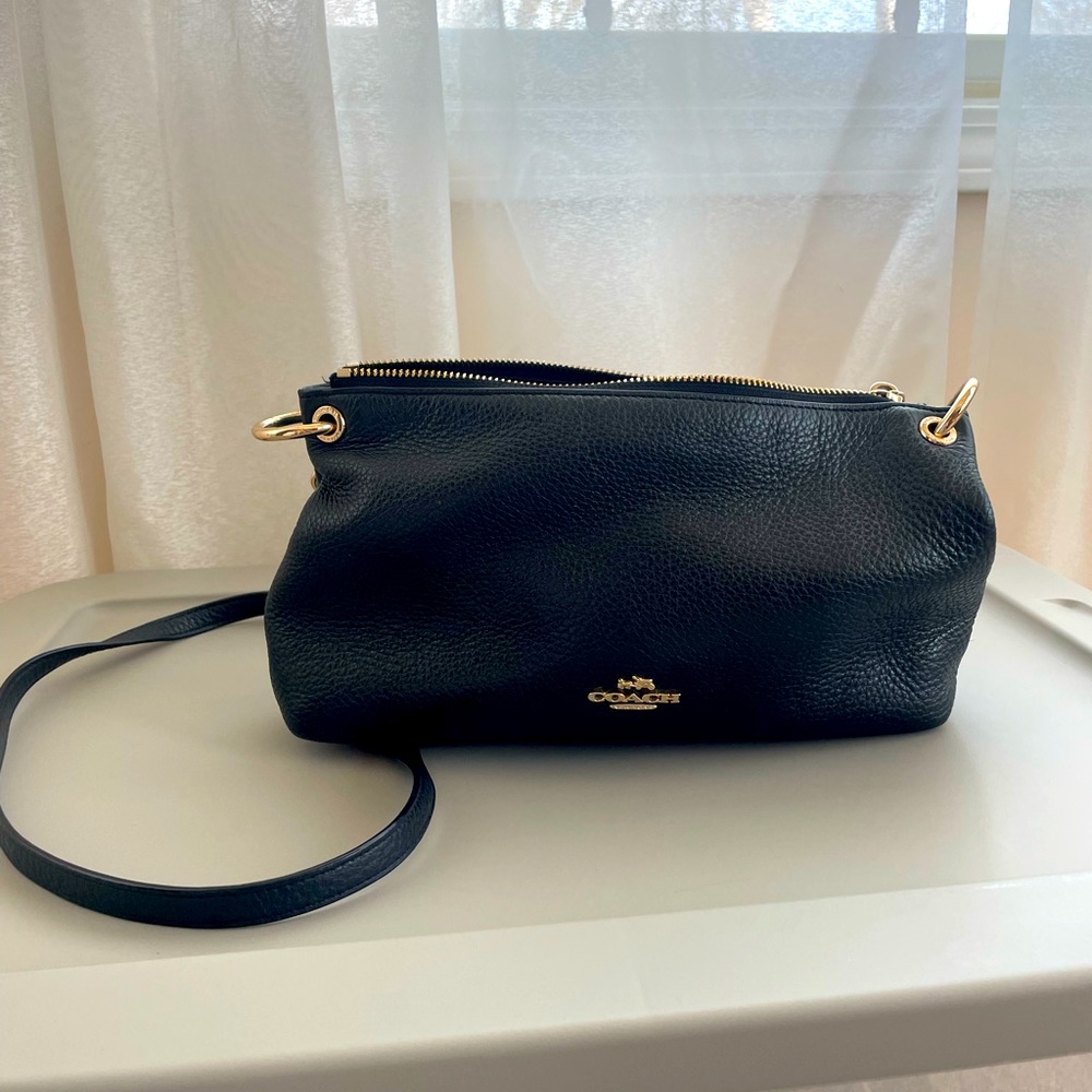 Coach black crossbody